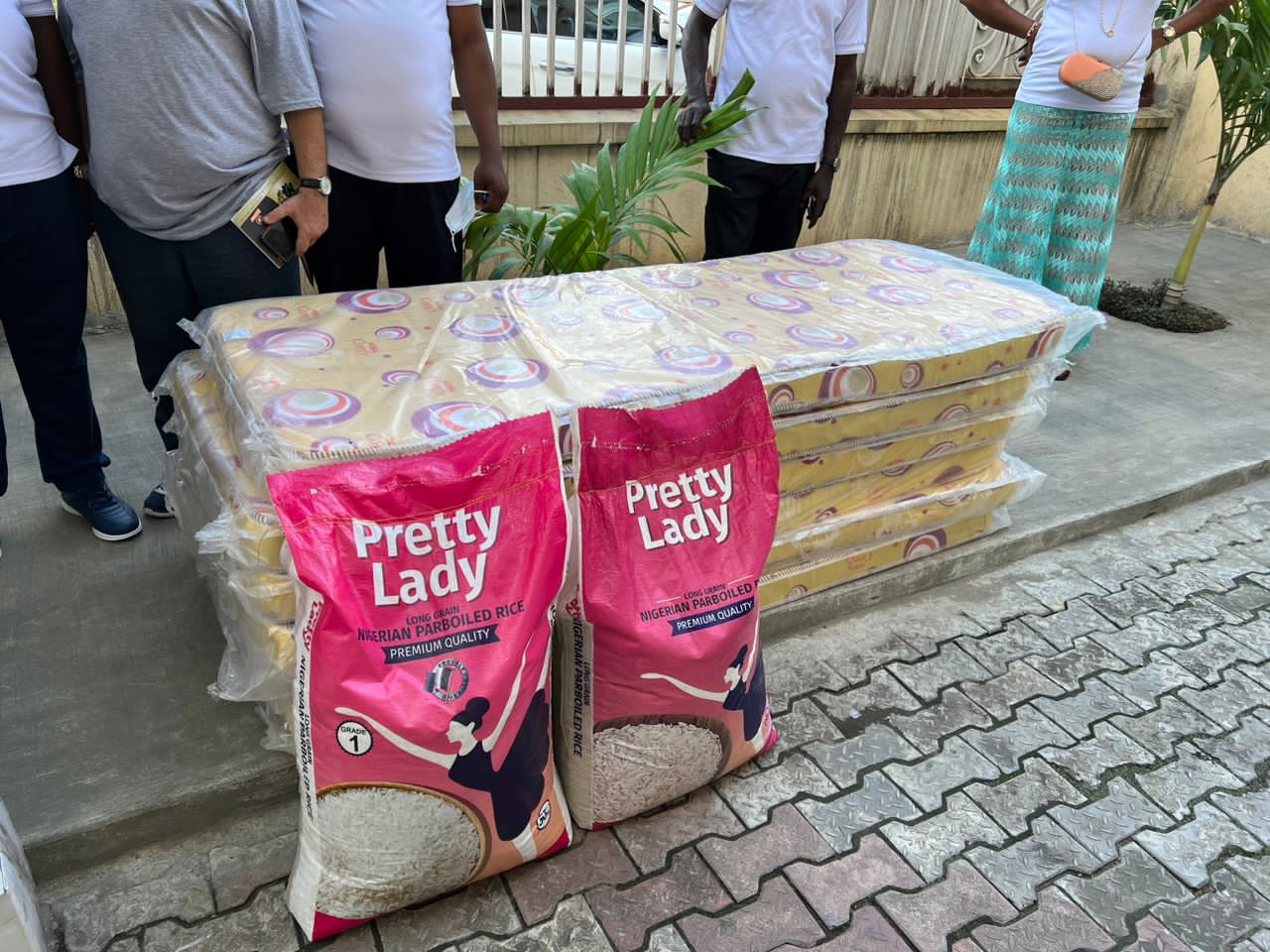 Food and household items distribution to the orphans and the poor in the society. 3
